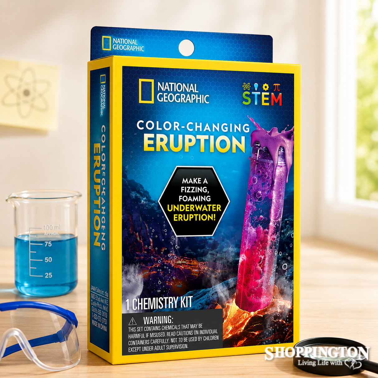 National Geographic - Colour Changing Eruption