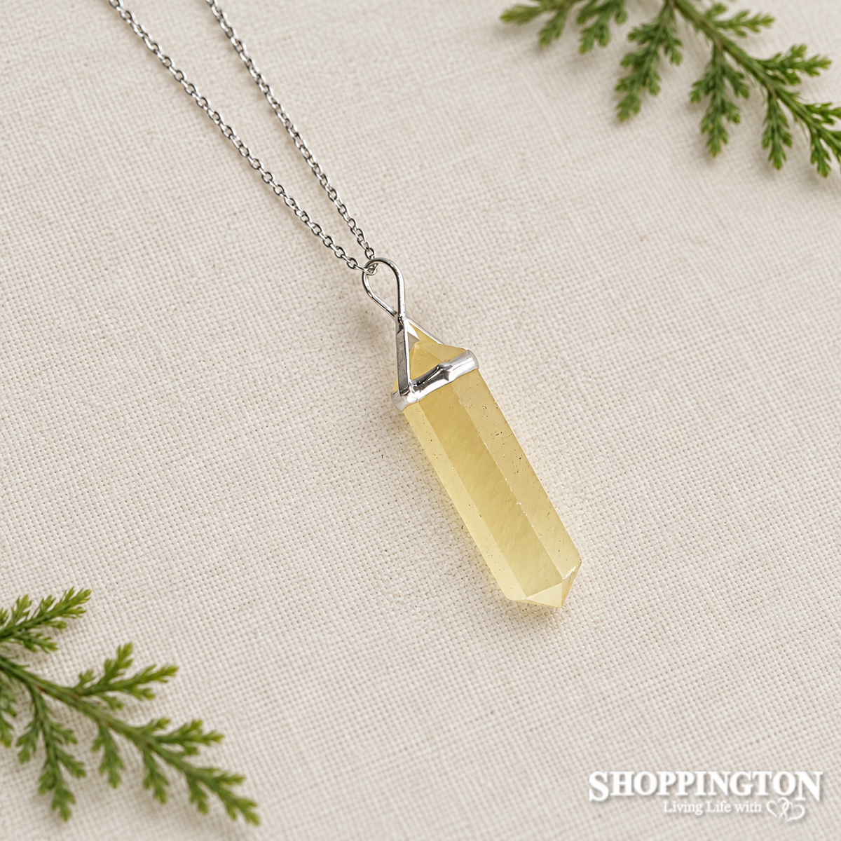 Crystal Pendant - Citrine Point (sm)