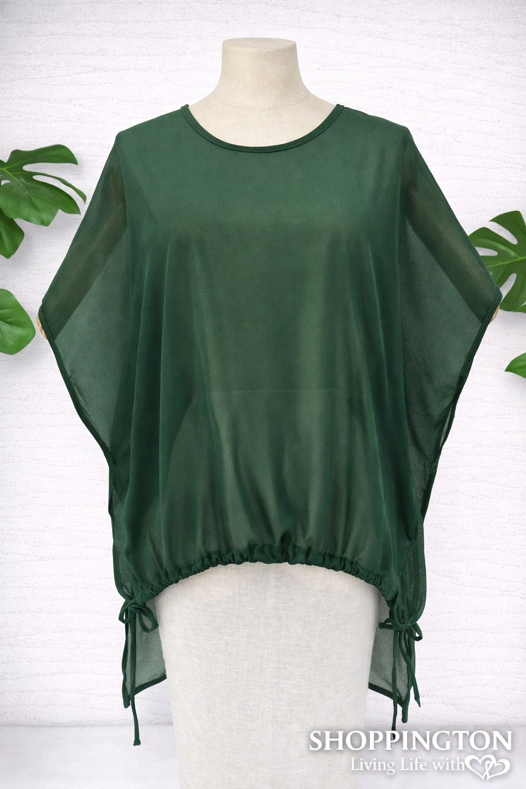 Green Casual Summer Top