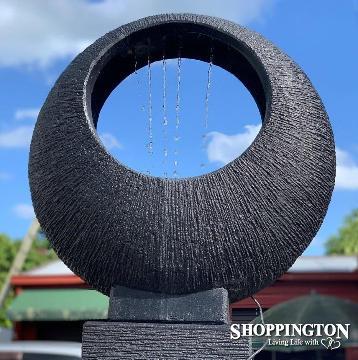 Circle of Life Water Feature 115cm (dark colour)