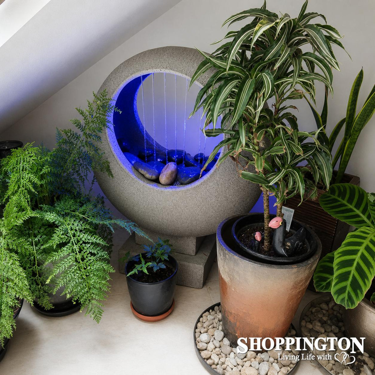 Circle of Life Water Feature 115cm (dark colour)
