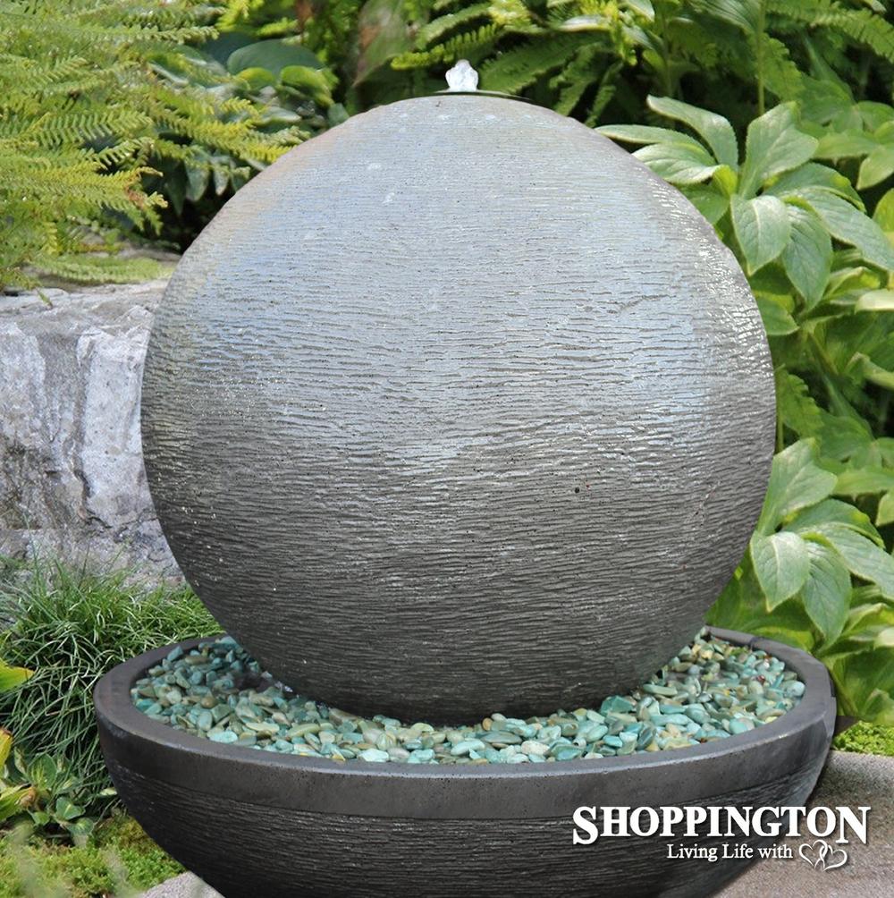 Concrete Ball Water Feature 100cm x 125cm