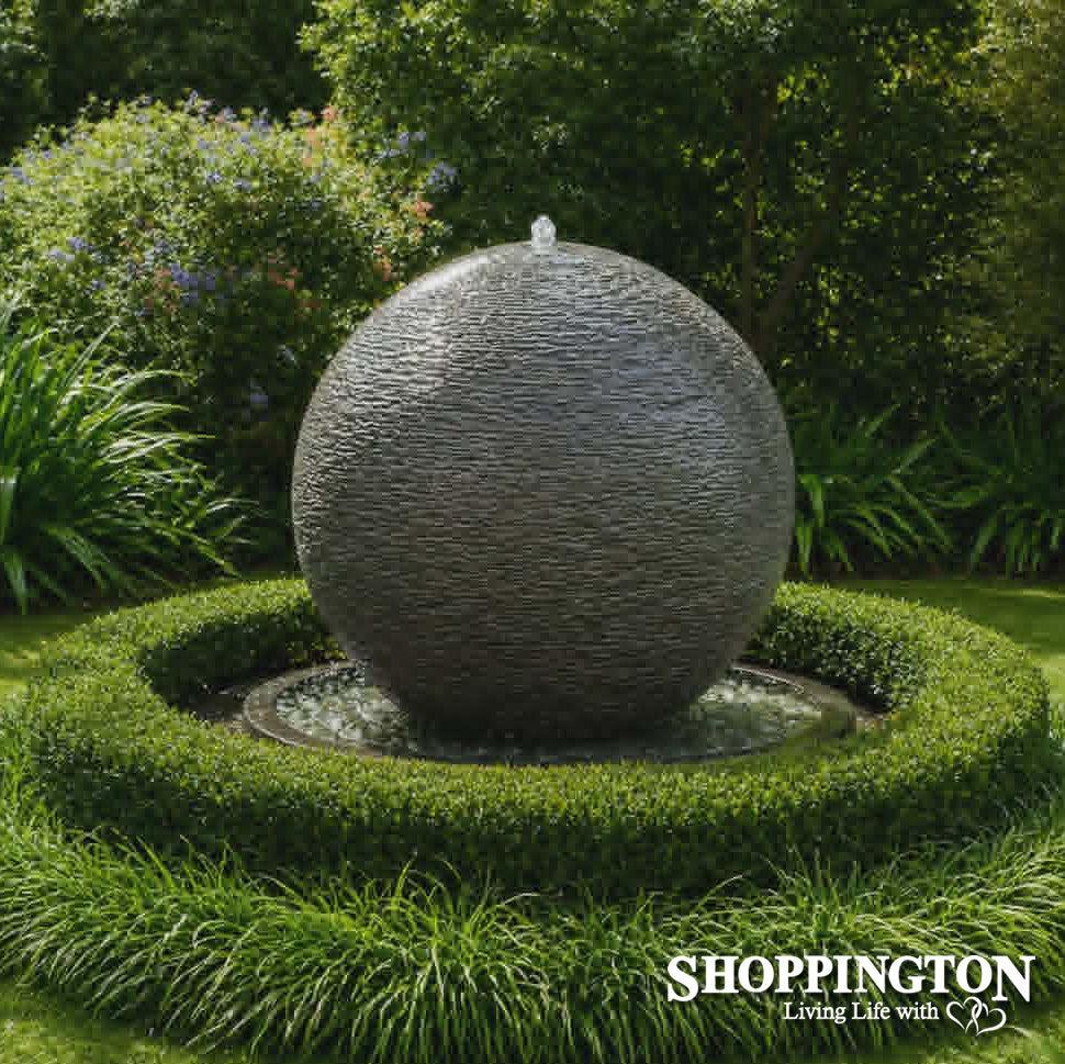 Concrete Ball Water Feature 100cm x 125cm