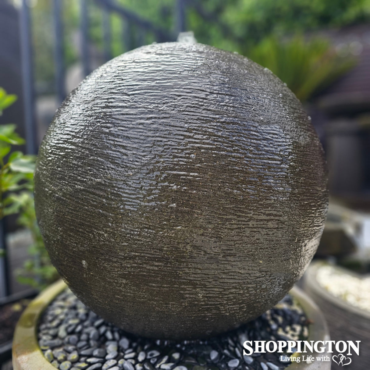 Concrete Ball Water Feature 50cm x 60cm