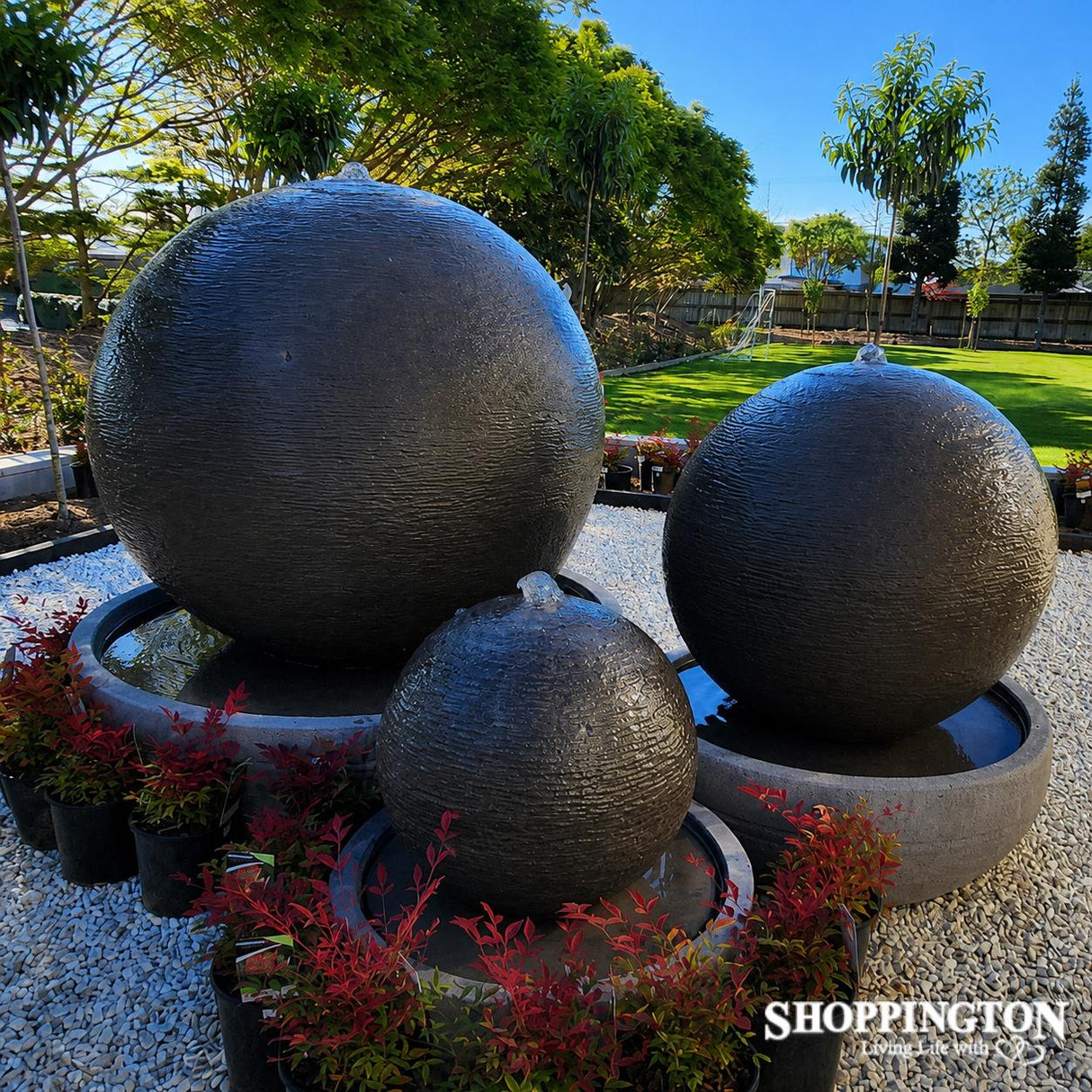 Concrete Ball Water Feature 80cm x 85cm