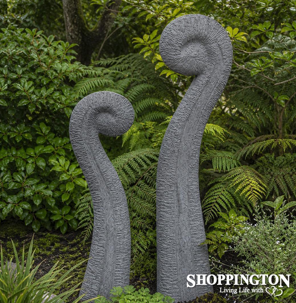 Concrete Koru Garden Sculpture