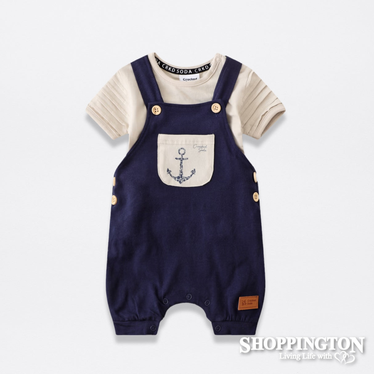 Cracked Soda - Jaxon Overall Set (available in 6 sizes)