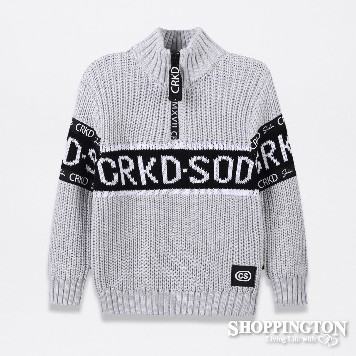 Cracked Soda - Onyx Knit Jacket (available in 8 sizes)