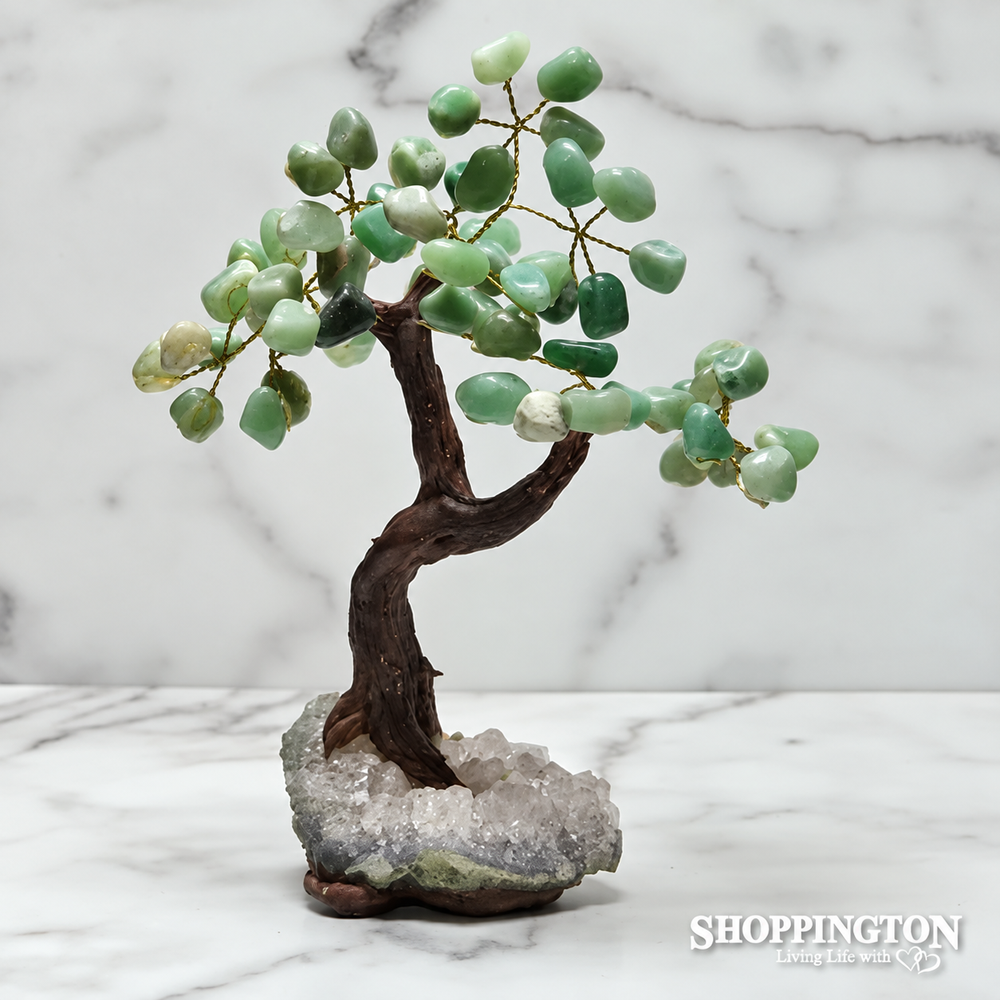 Crystal Gemstone Tree - Aventurine 20cm