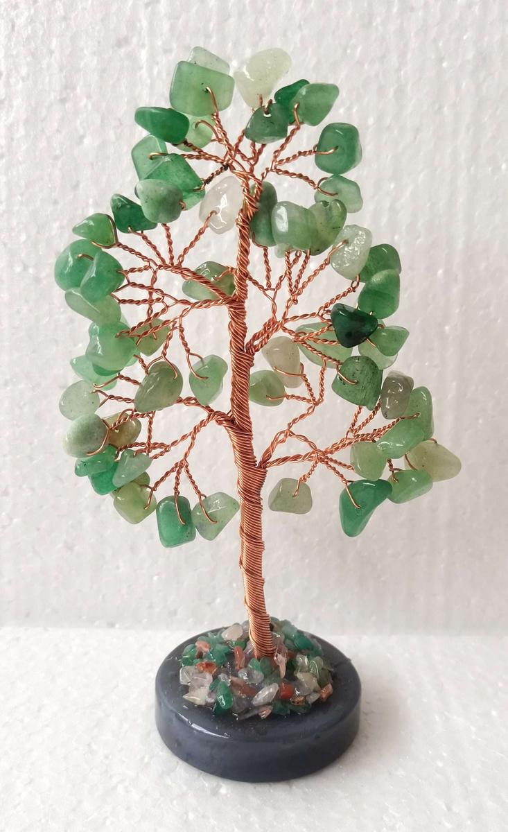 Crystal Tree - Aventurine with Agate Base
