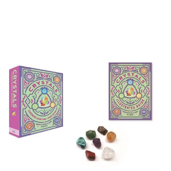 Crystals - Illustrated Guide and 7 Piece Crystal Kit