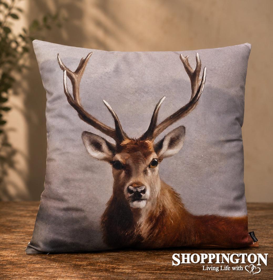 Cushion - NZ Stag in Mist