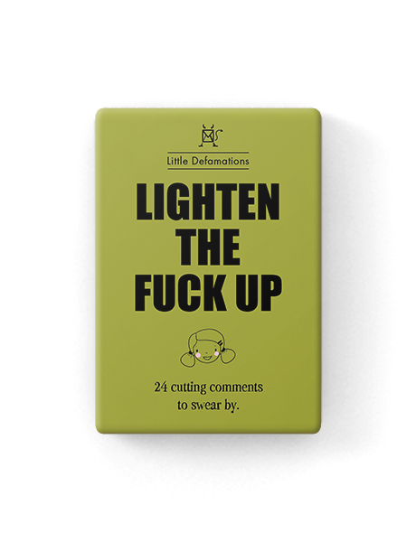 Defamations Box - Lighten the fuck up