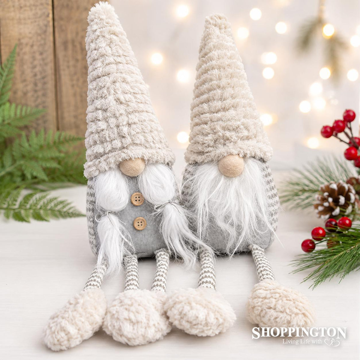 Darcy and Bridget Sitting Gonks Set of 2