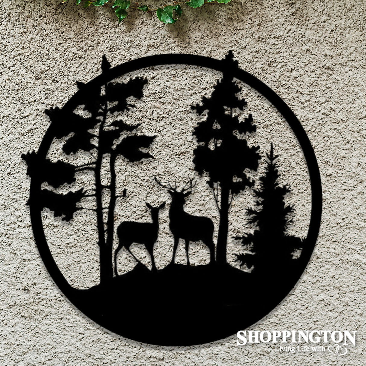 Deer ACM Outdoor Wall Art 120cm x 120cm