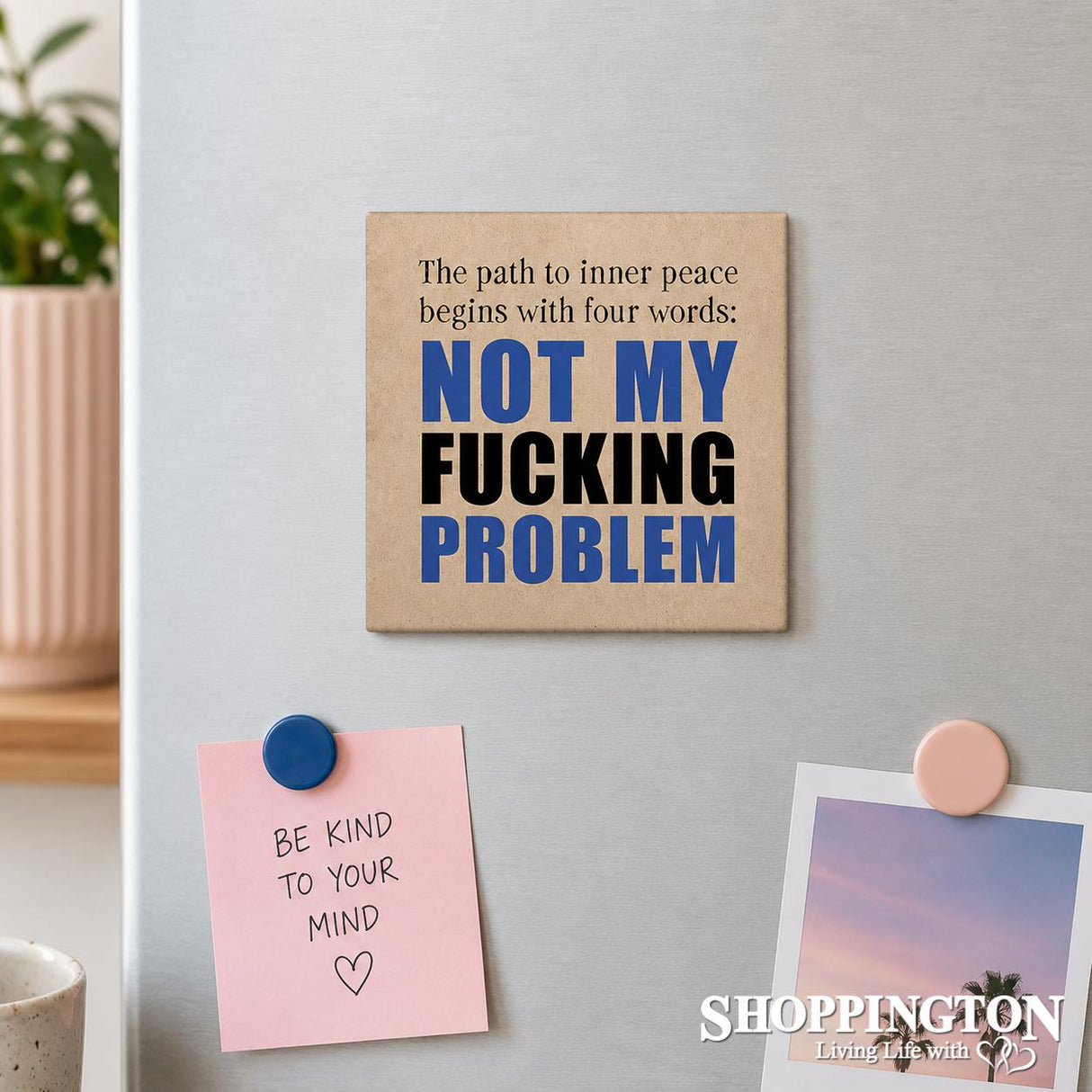 Defamations Magnet - Path to inner peace