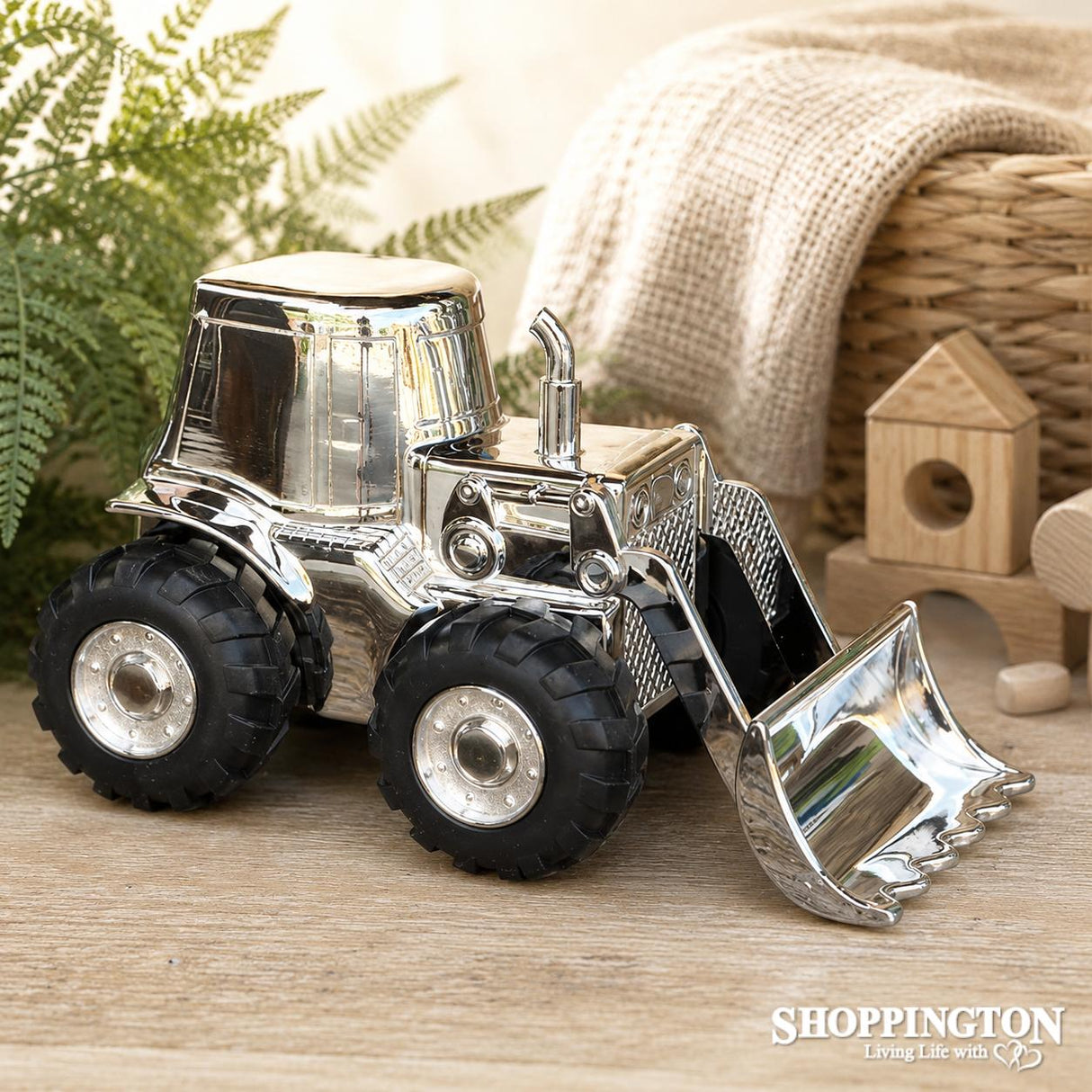 Digger Silver Money Box