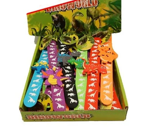 Dinosaur Slap Band Bracelet