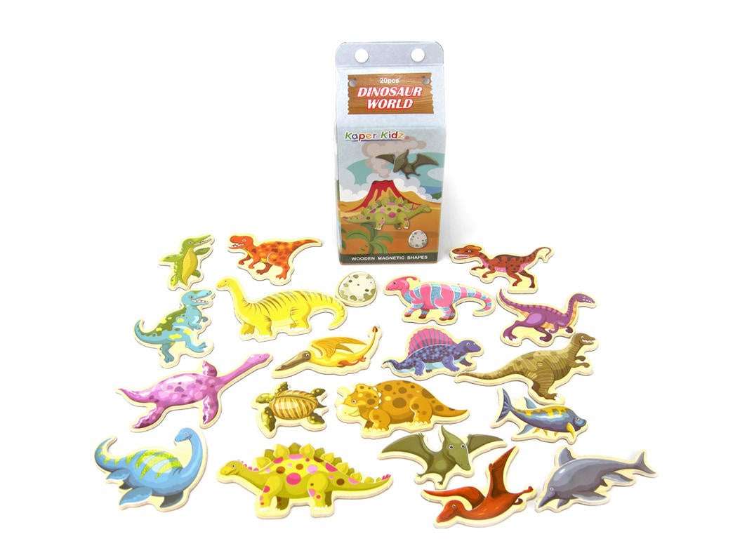 Milk Carton - Magnetic Dinosaurs