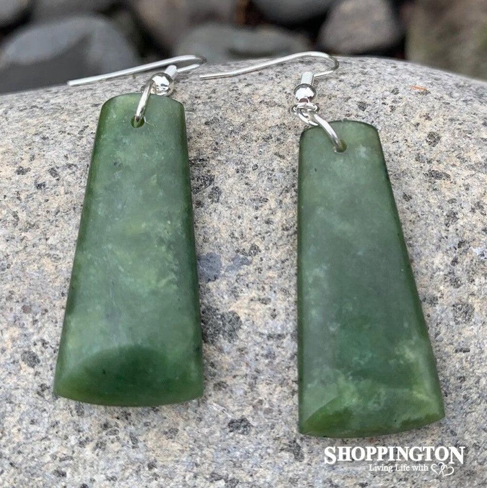 Earrings - Pounamu 35mm
