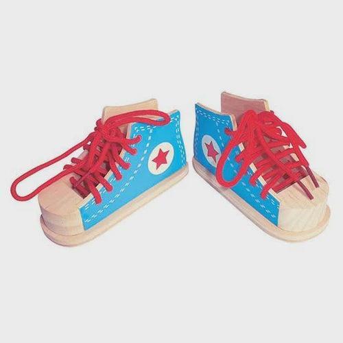 Elf Wooden Lacing Shoes (1 pair)