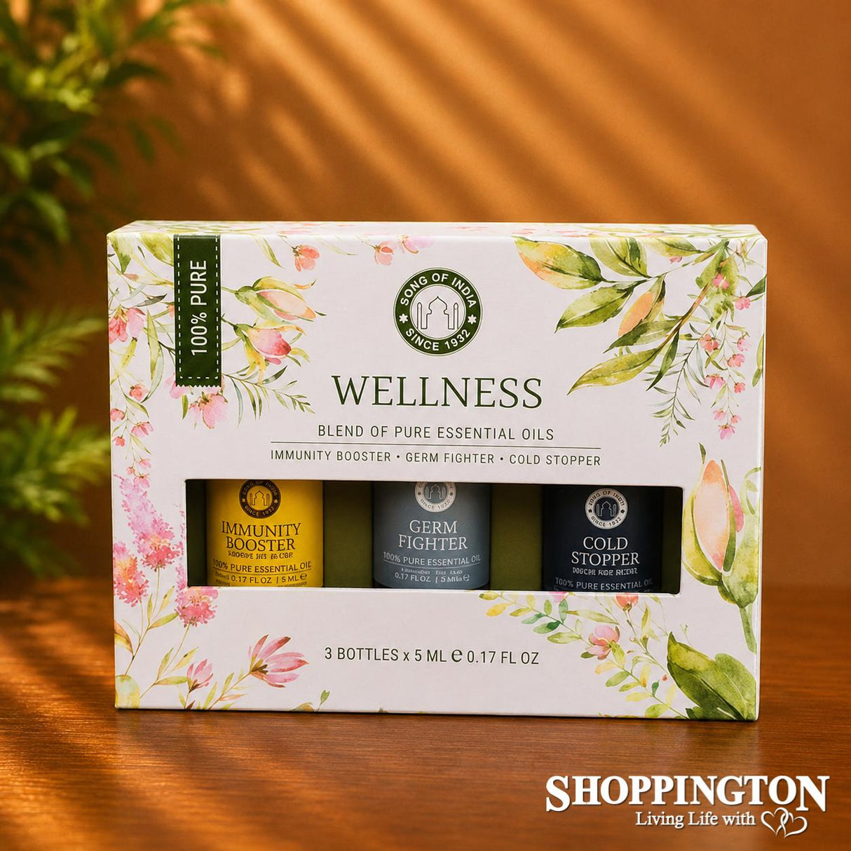 Essential Oils (Wellness) - Set of 3