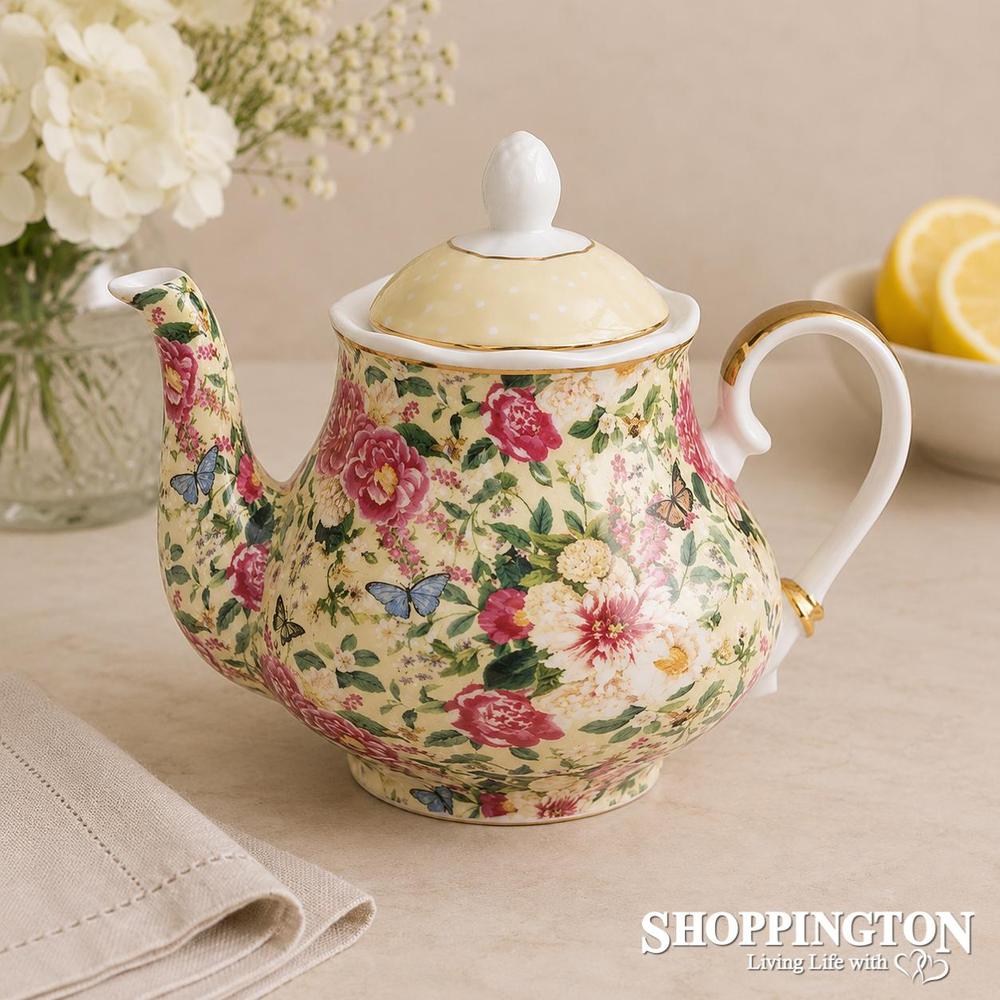 Floral Garden - Cream Tea Pot