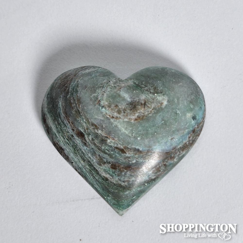 Fuchsite Heart #3
