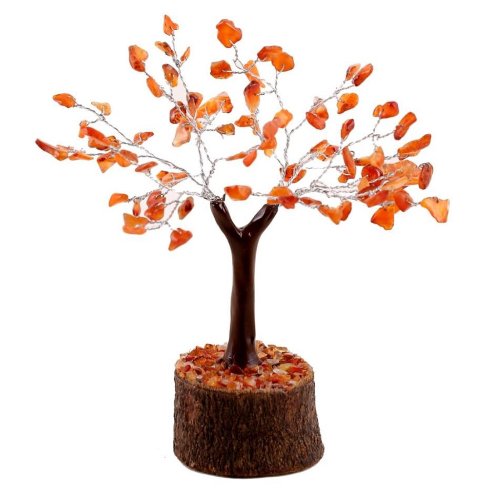 Crystal Tree - Carnelian 19cm