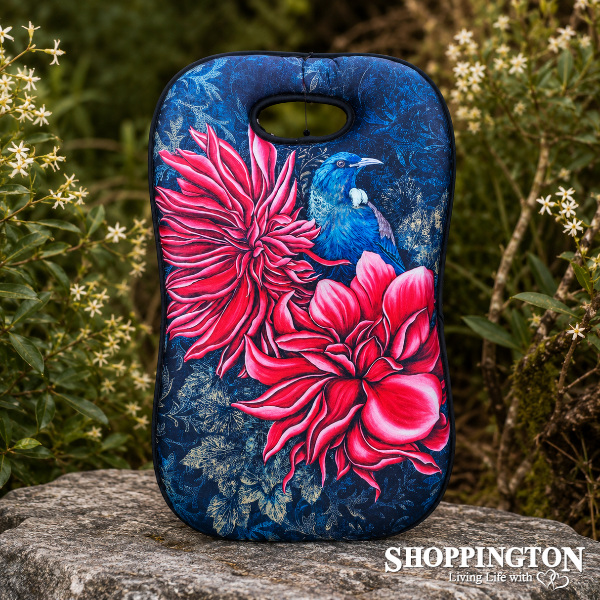 Garden Kneeler - Dahlia & Tui