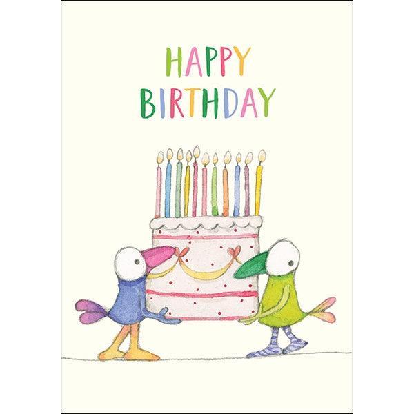Gift Tag - Happy Birthday (Cake)