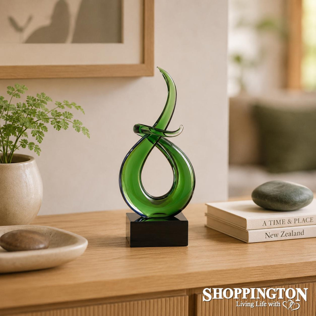 Glass Art - Kiwiana Half Infinity