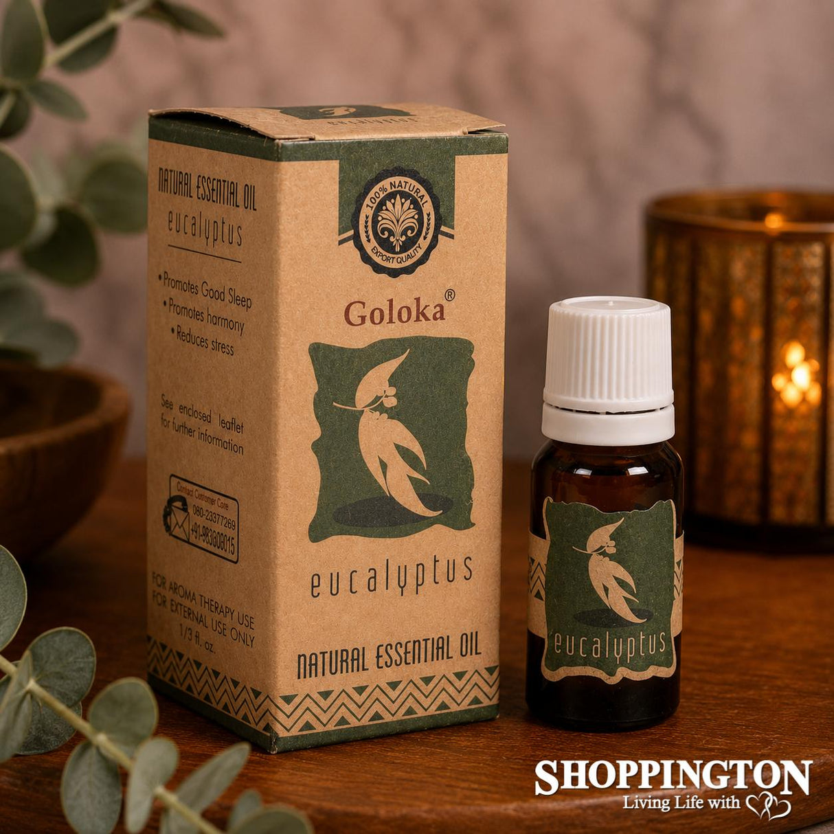 Goloka Essential Oil - Eucalyptus