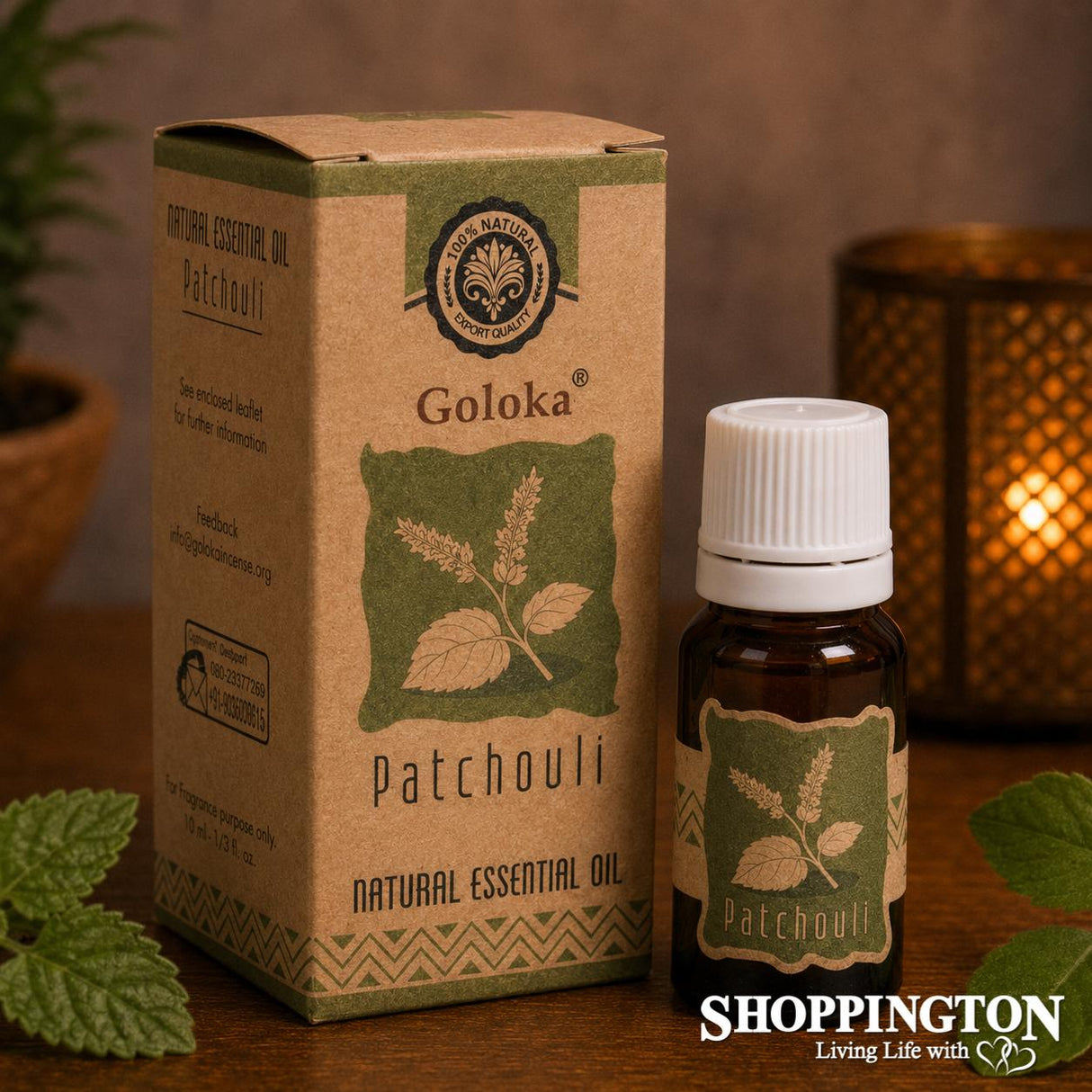 Goloka Essential Oil - Patchouli