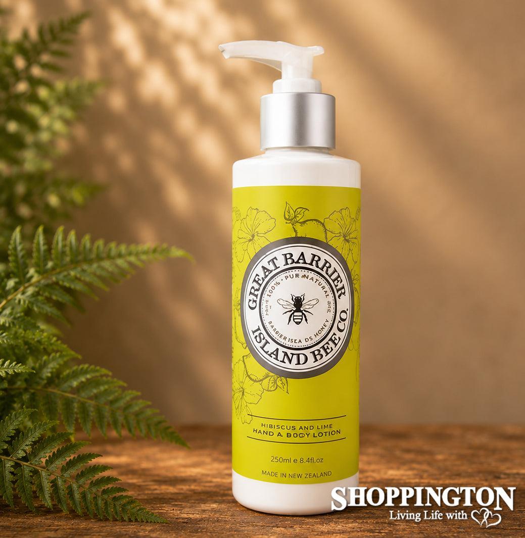 Great Barrier Island Bee Co - Hibiscus & Lime Hand & Body Lotion