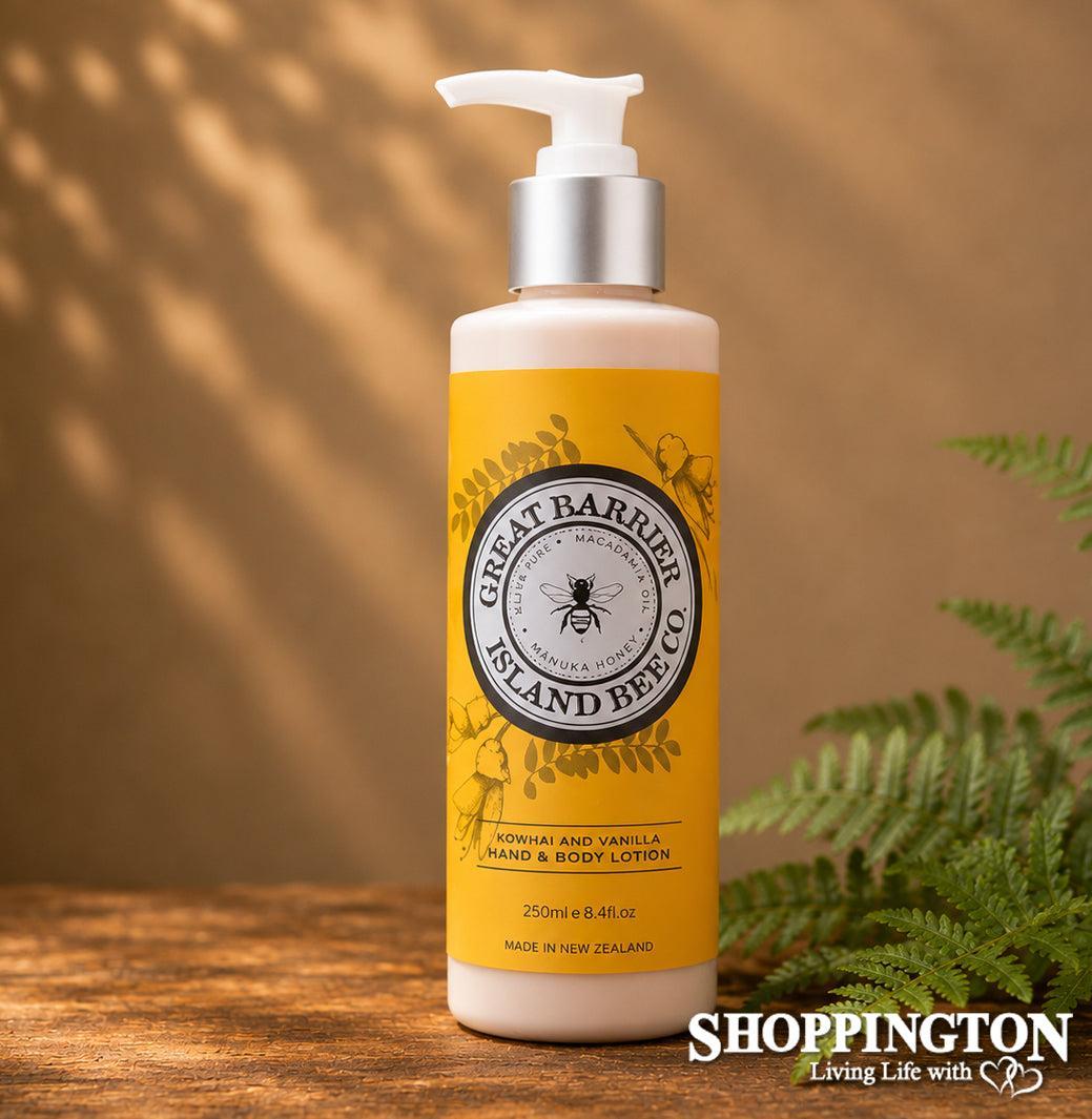 Great Barrier Island Bee Co - Kowhai & Vanilla Hand & Body Lotion”