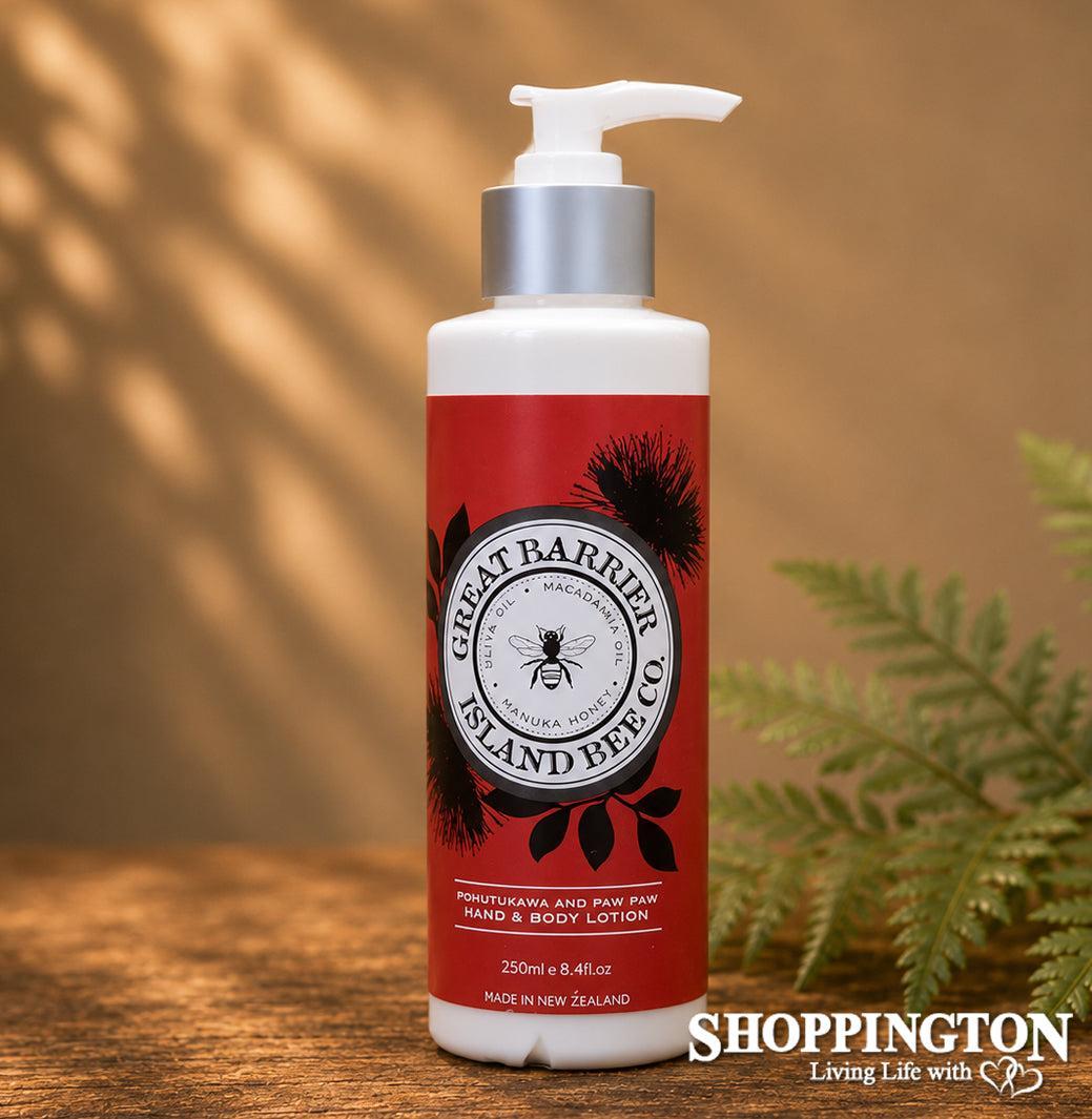 Great Barrier Island Bee Co - Pohutukawa & Pawpaw Hand & Body Lotion