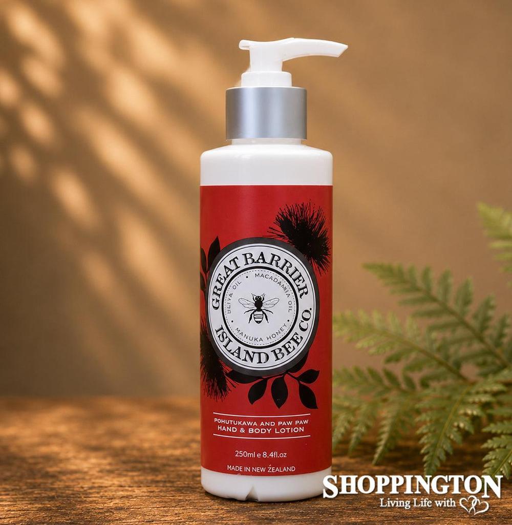 Great Barrier Island Bee Co - Pohutukawa & Pawpaw Hand & Body Lotion