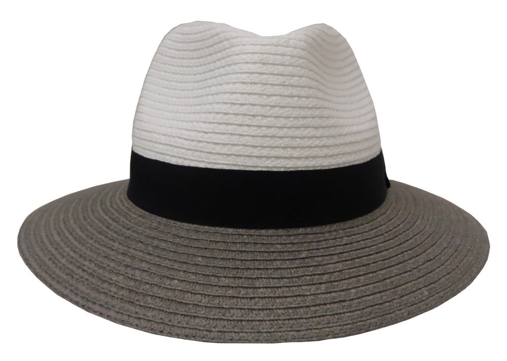 Colour Block Trilby Hat