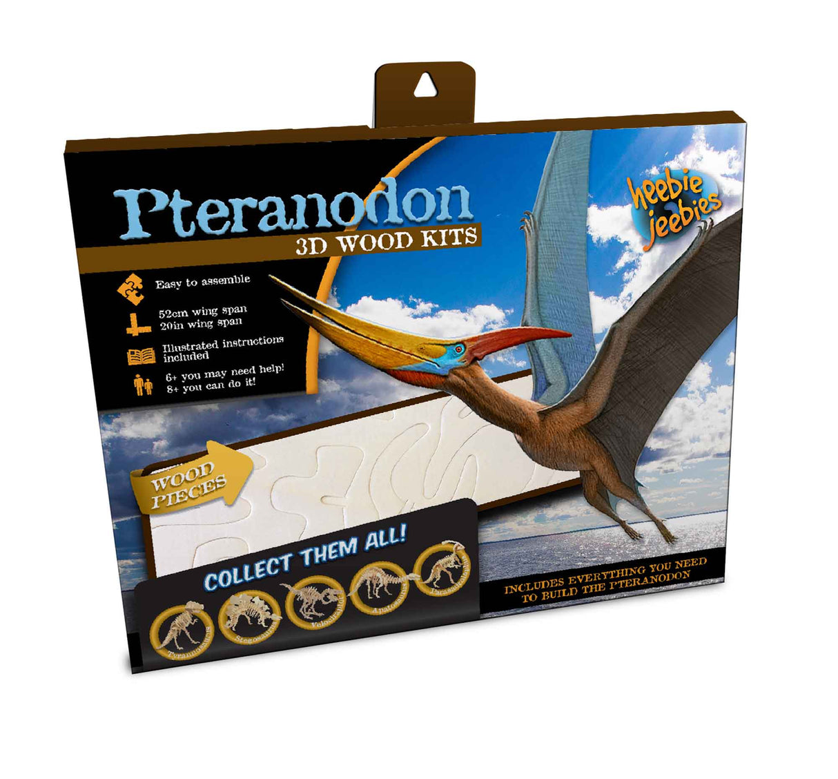 Dinosaur Wood Kit / Pteranodon - Small