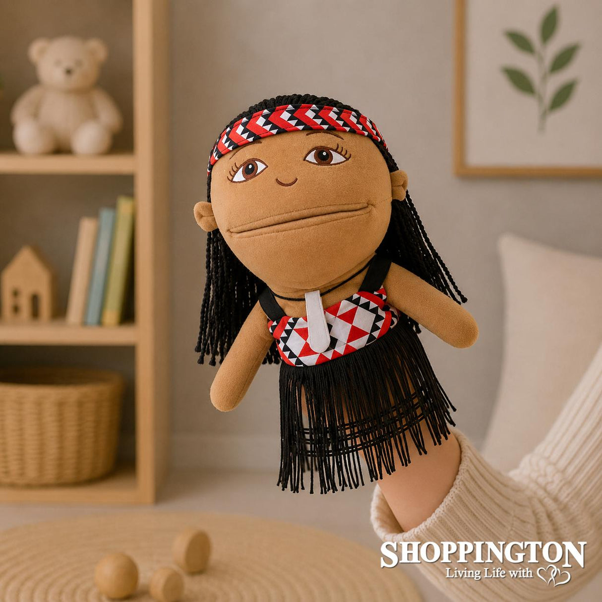 Hand Puppet - Maori Girl (30cm)