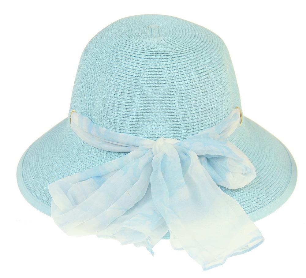 Hat Lani Scarf Trim - Denim