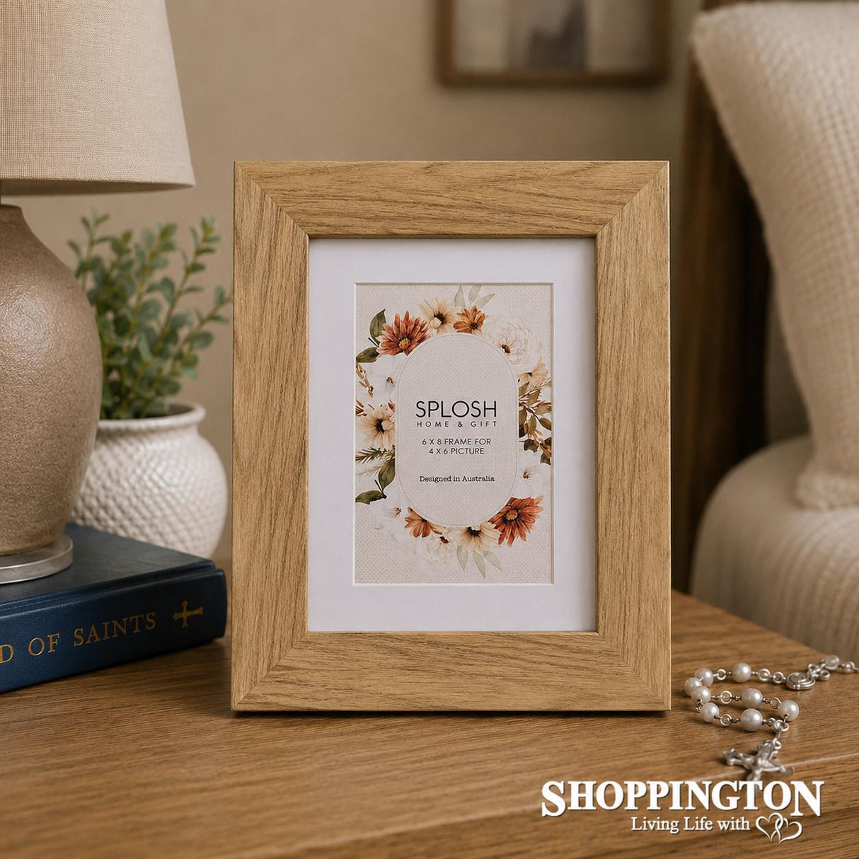 Home Sweet Home - Wood Look Frame