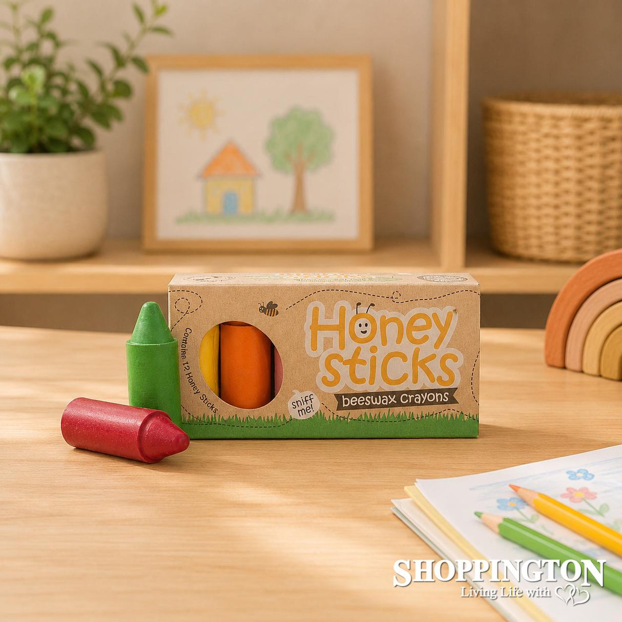 Honey Sticks - Beeswax Crayons / Original
