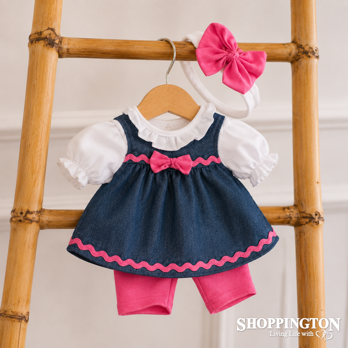 Hopscotch Dolls Clothes - Denim Dress Shorts