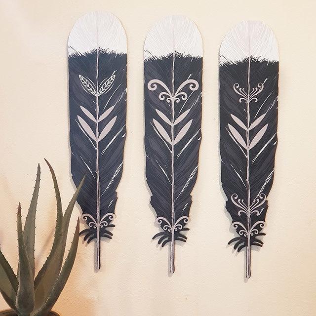 Huia Feather Wall Art