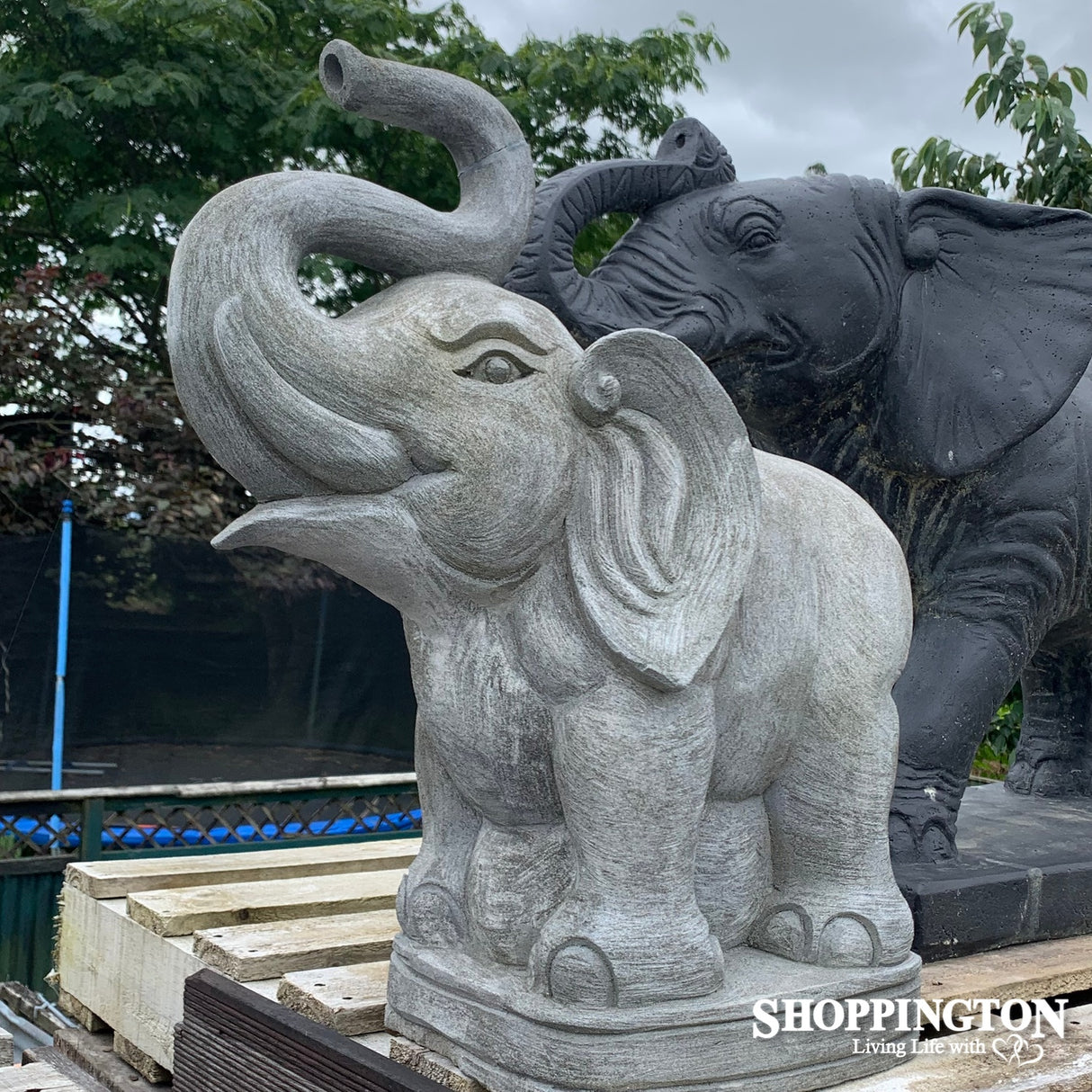 Concrete Garden Elephant 60cm