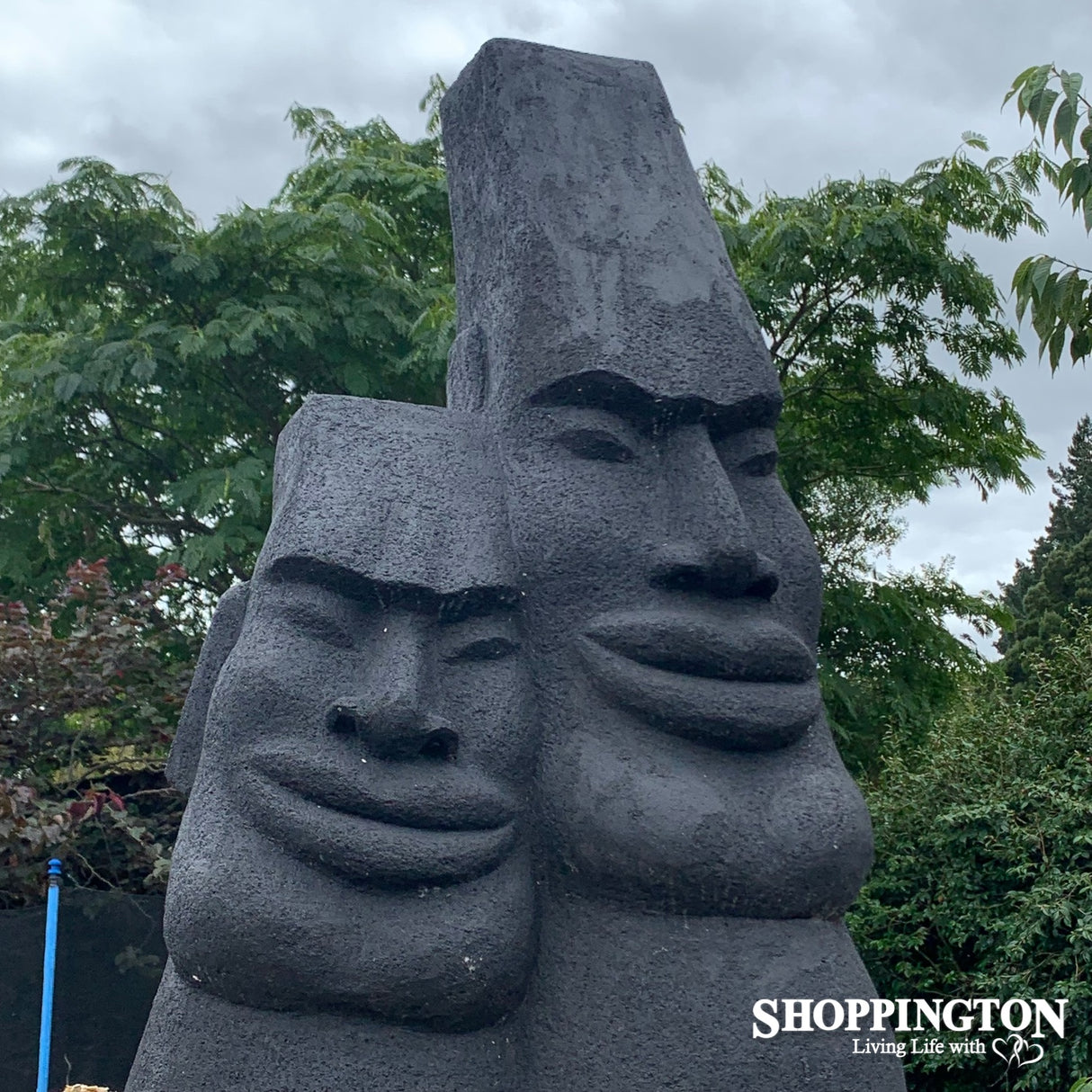 Abstract Couple Sculpture 115cm Garden Sculpture