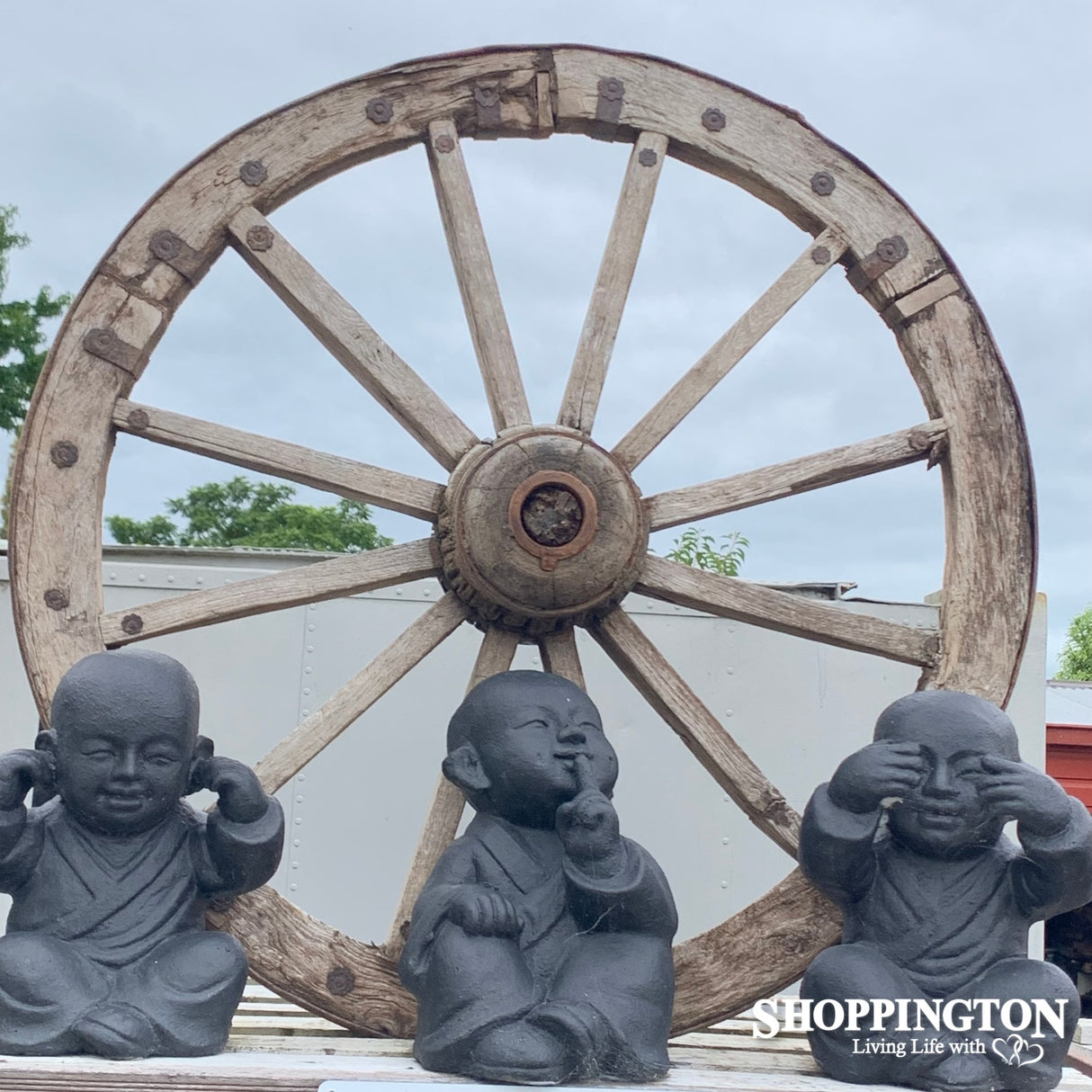 Hear no, See no, Speak no Monks (Set of 3)