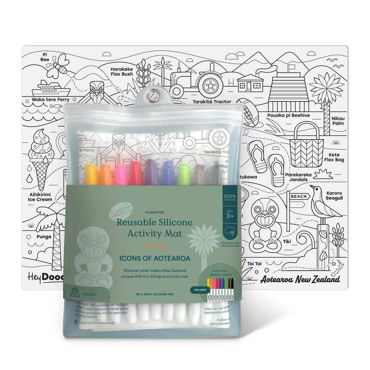 Icons of Aotearoa - Activity Placemat